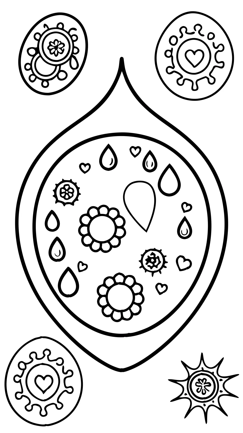 coloring pages blood